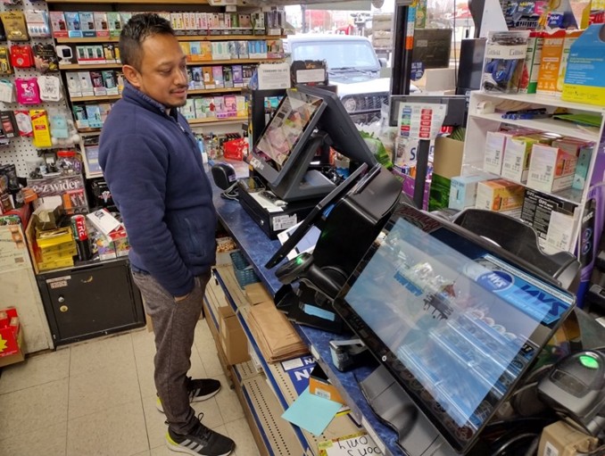 Anjan Thapa, the store’s owner