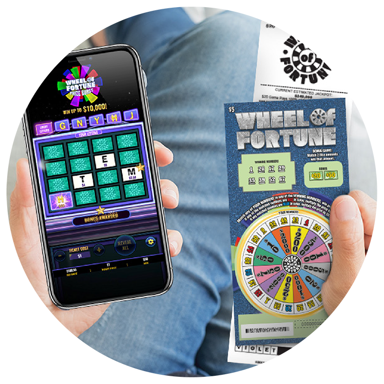 Wheel of Fortune instant ticket and eInstant