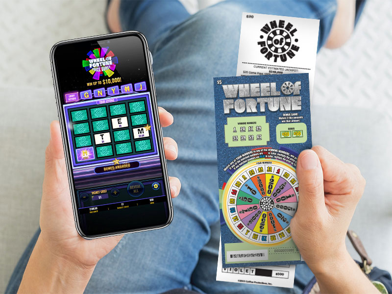 Wheel of Fortune instant ticket and eInstant