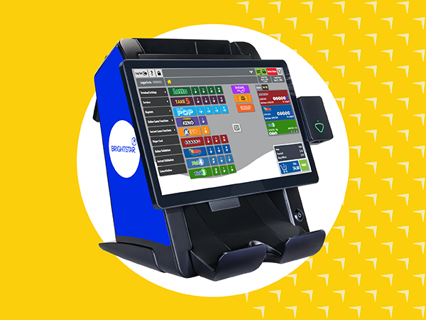 Retailer Pro S2 with yellow background